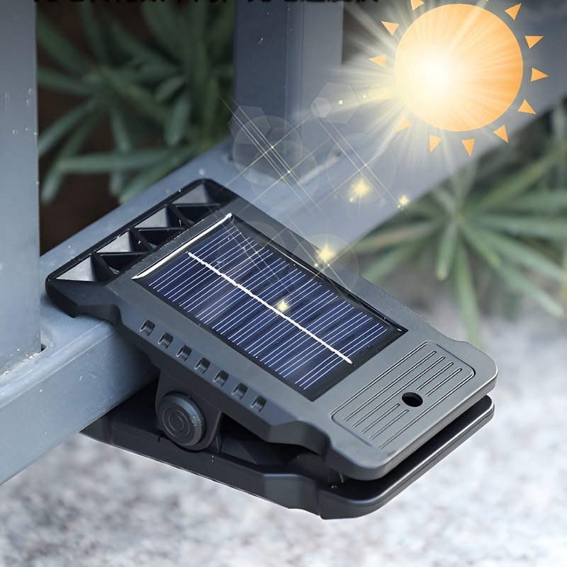 Lámpara Solar con Clip y Sensor Oferta 2x1