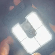 Lámpara Solar con Clip y Sensor Oferta 2x1